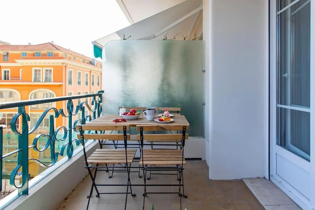 Apartment L53 1Br Hotel Des Postes, Place Massena Terrace & Ac Nice France